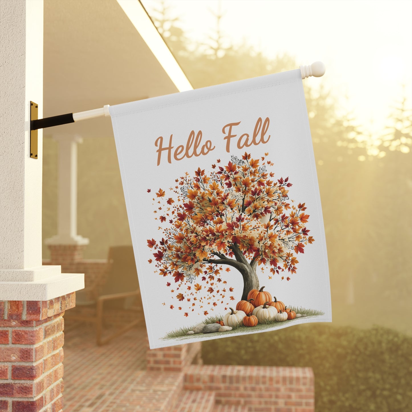 Autumn Tree Garden Flag