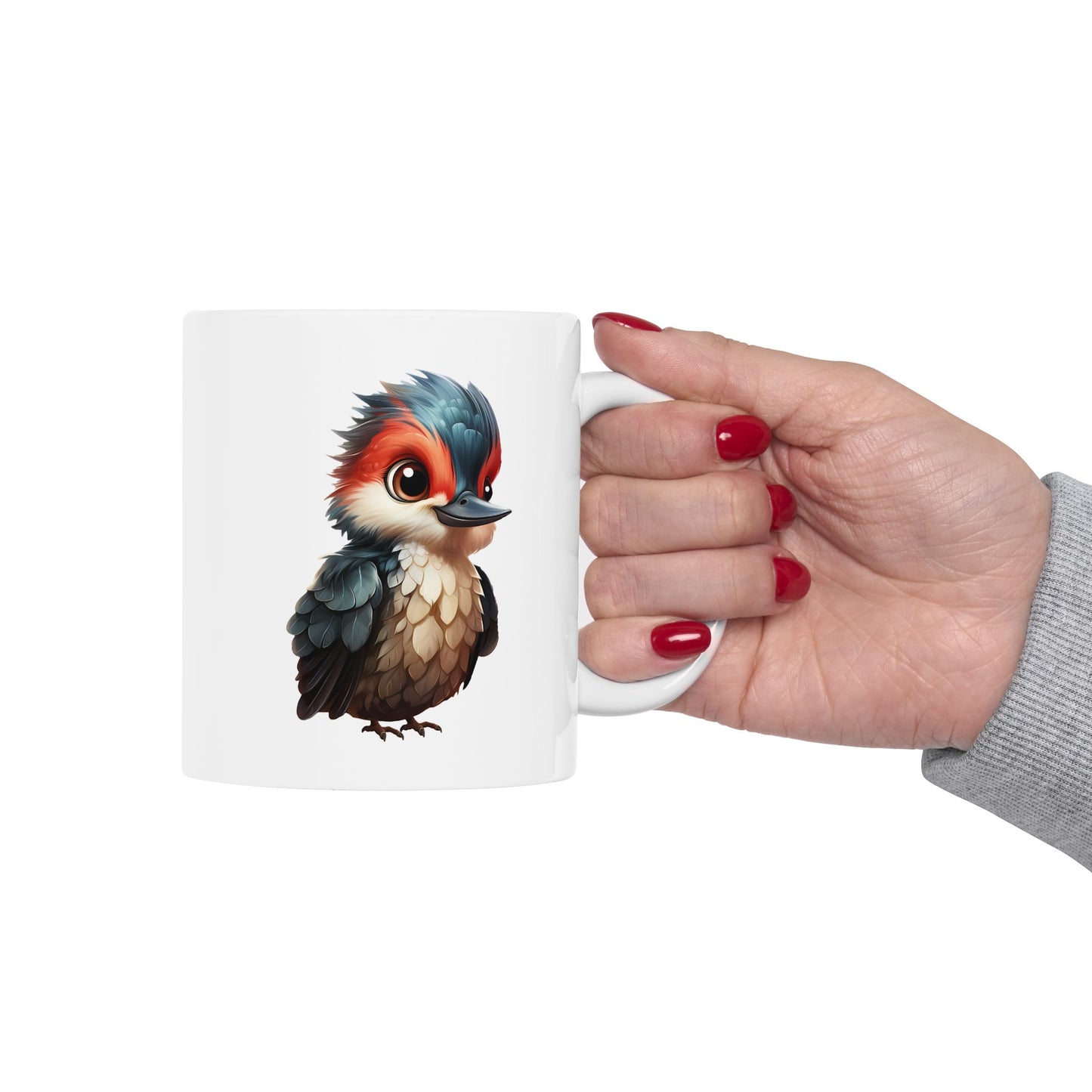Funny Baby Woodpecker Coffee Mug