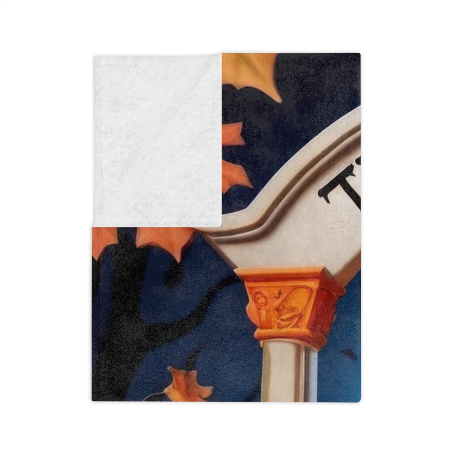 Haunted House Halloween Blanket