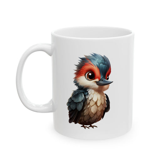 Funny Baby Woodpecker Coffee Mug