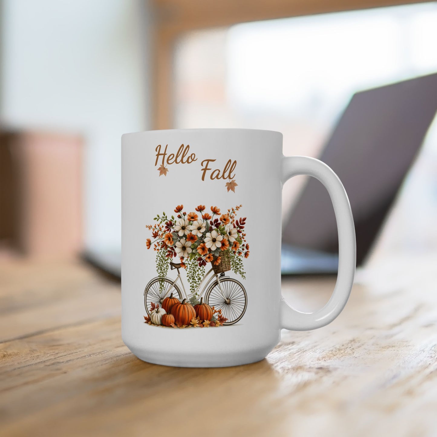 Vintage Bicycle Ceramic Mug
