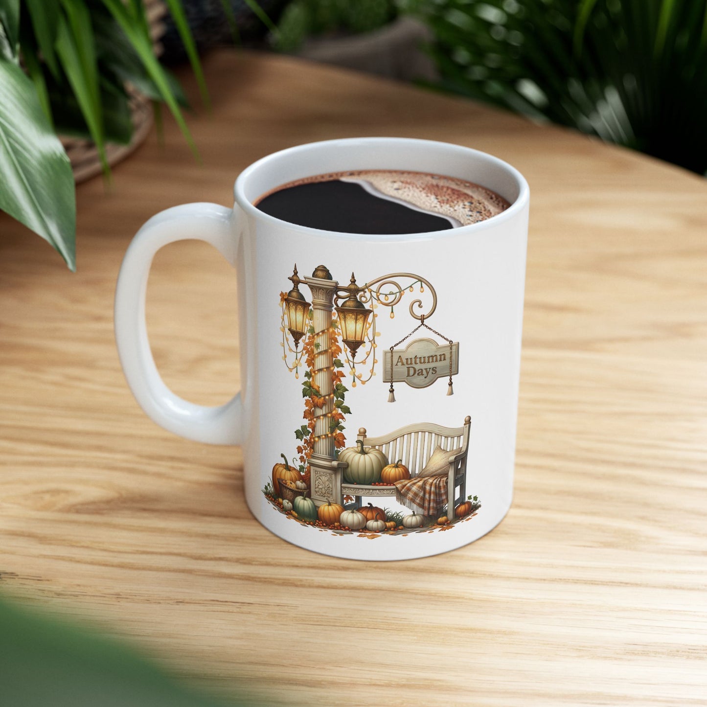 Autumn Days Cozy Coffee Mug