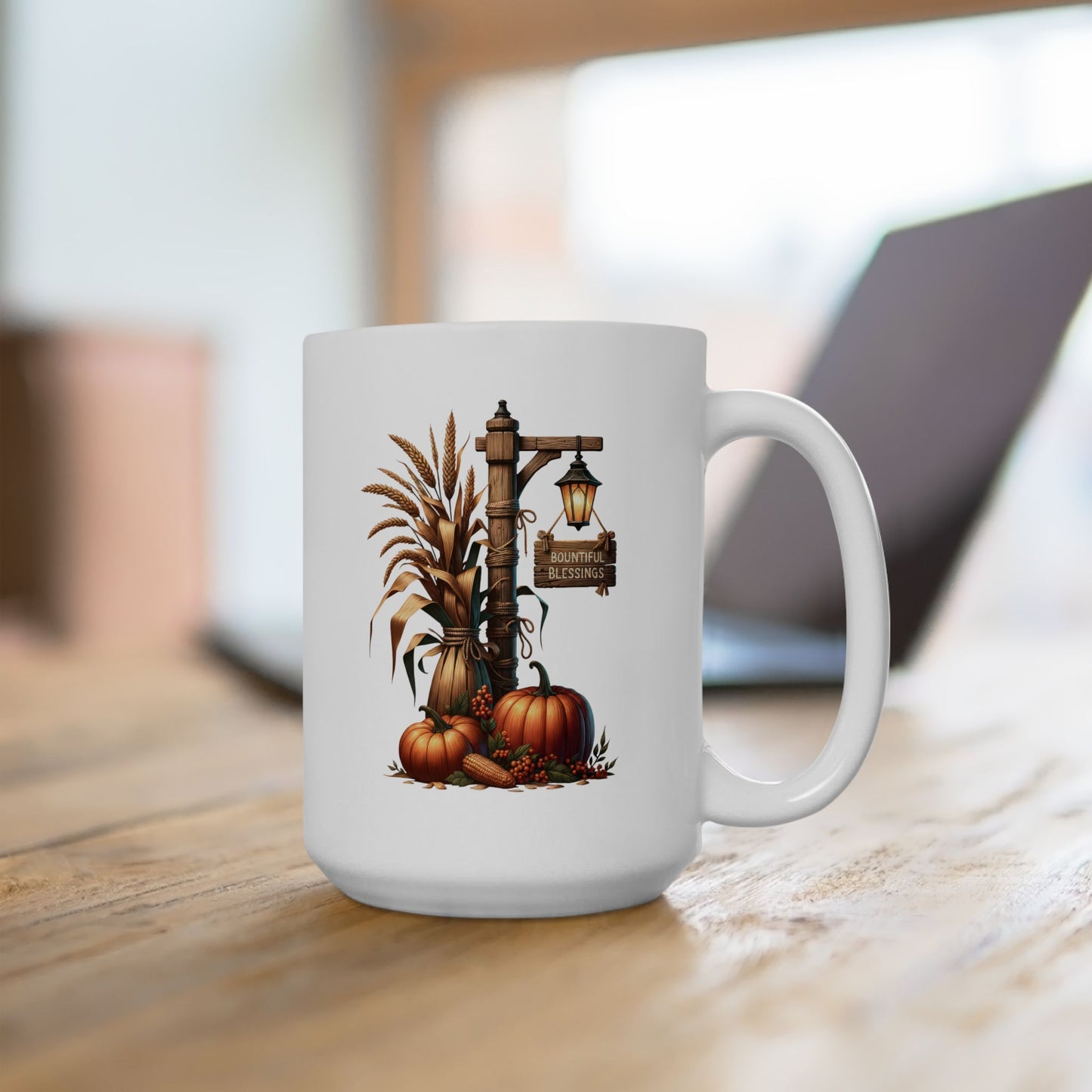 Bountiful Blessings Autumn Harvest Coffee Mug
