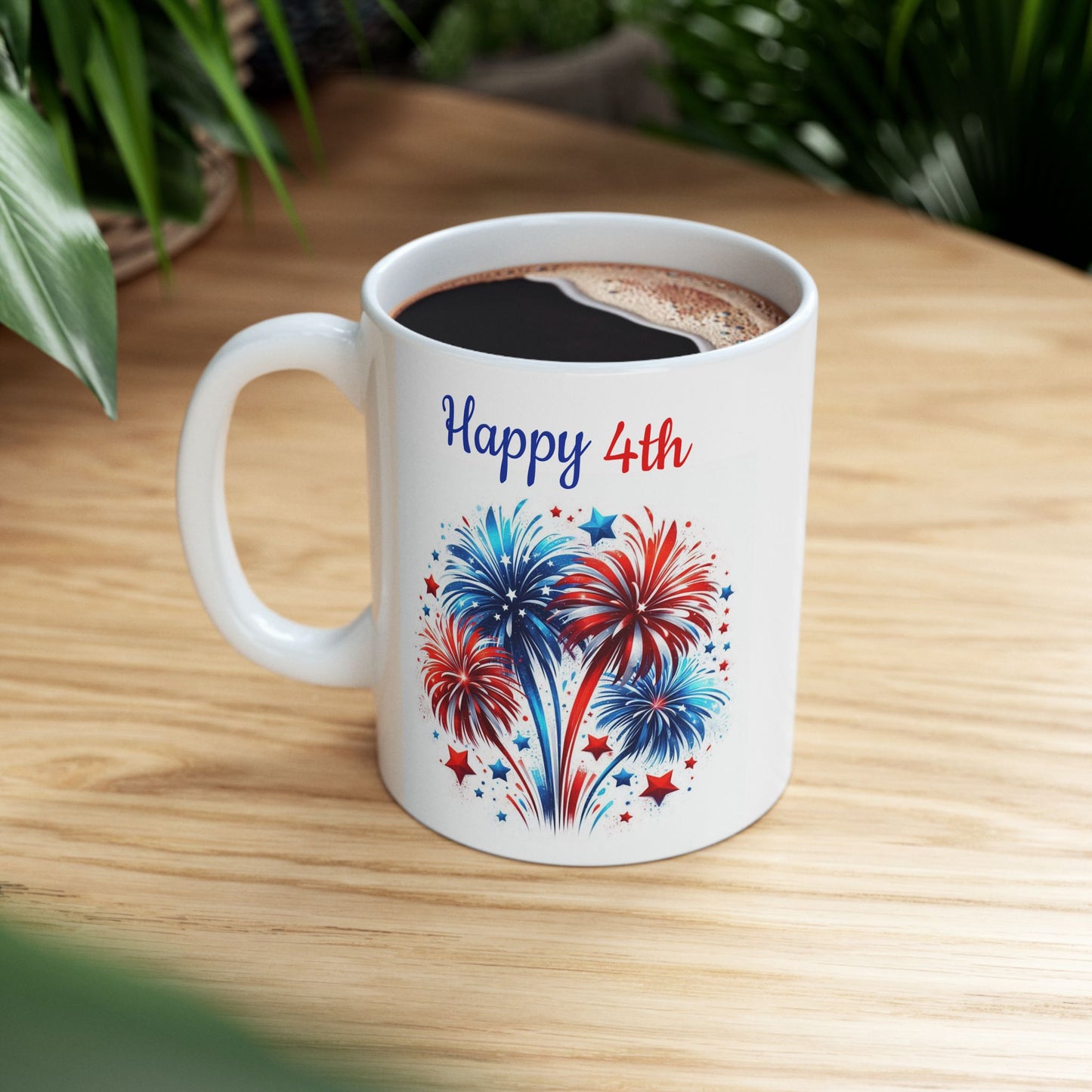 Beautiful Fireworks Coffee Mug