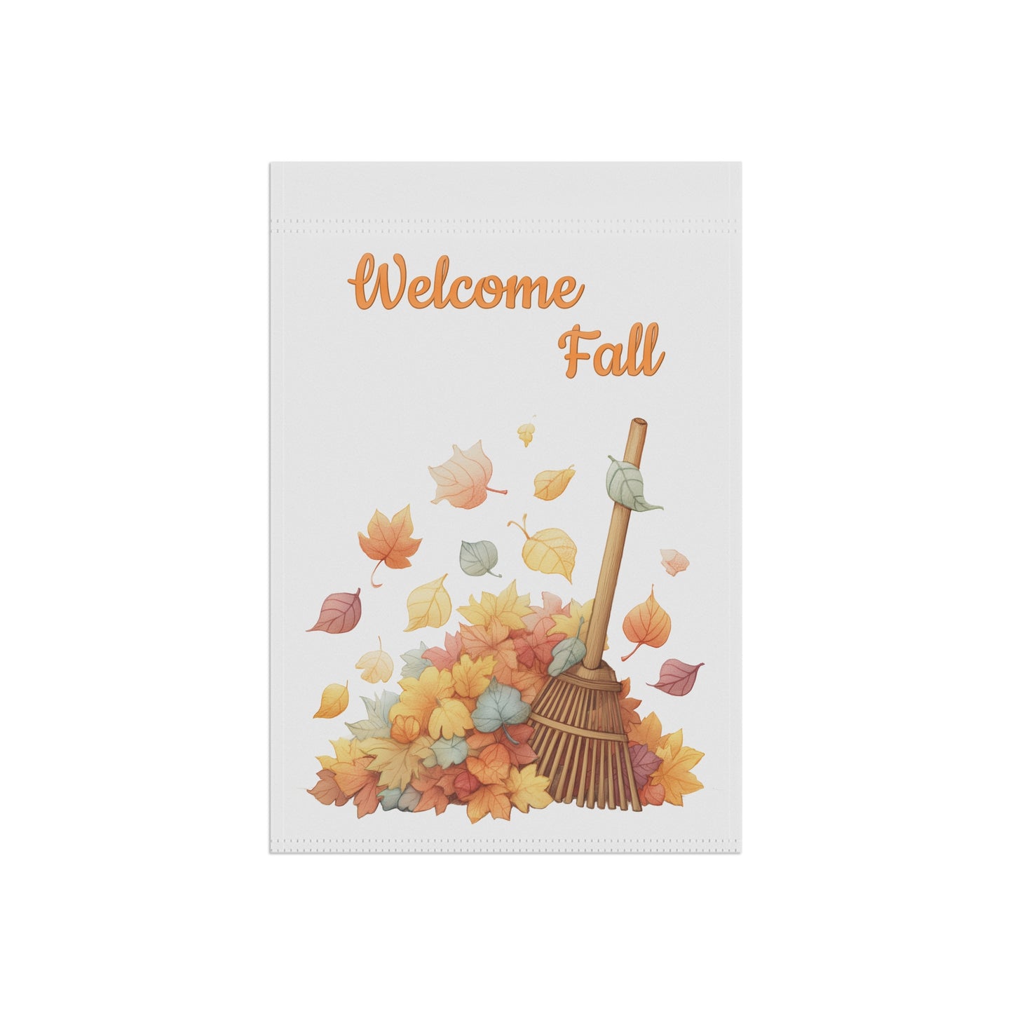 Cute Welcome Fall Garden Flag