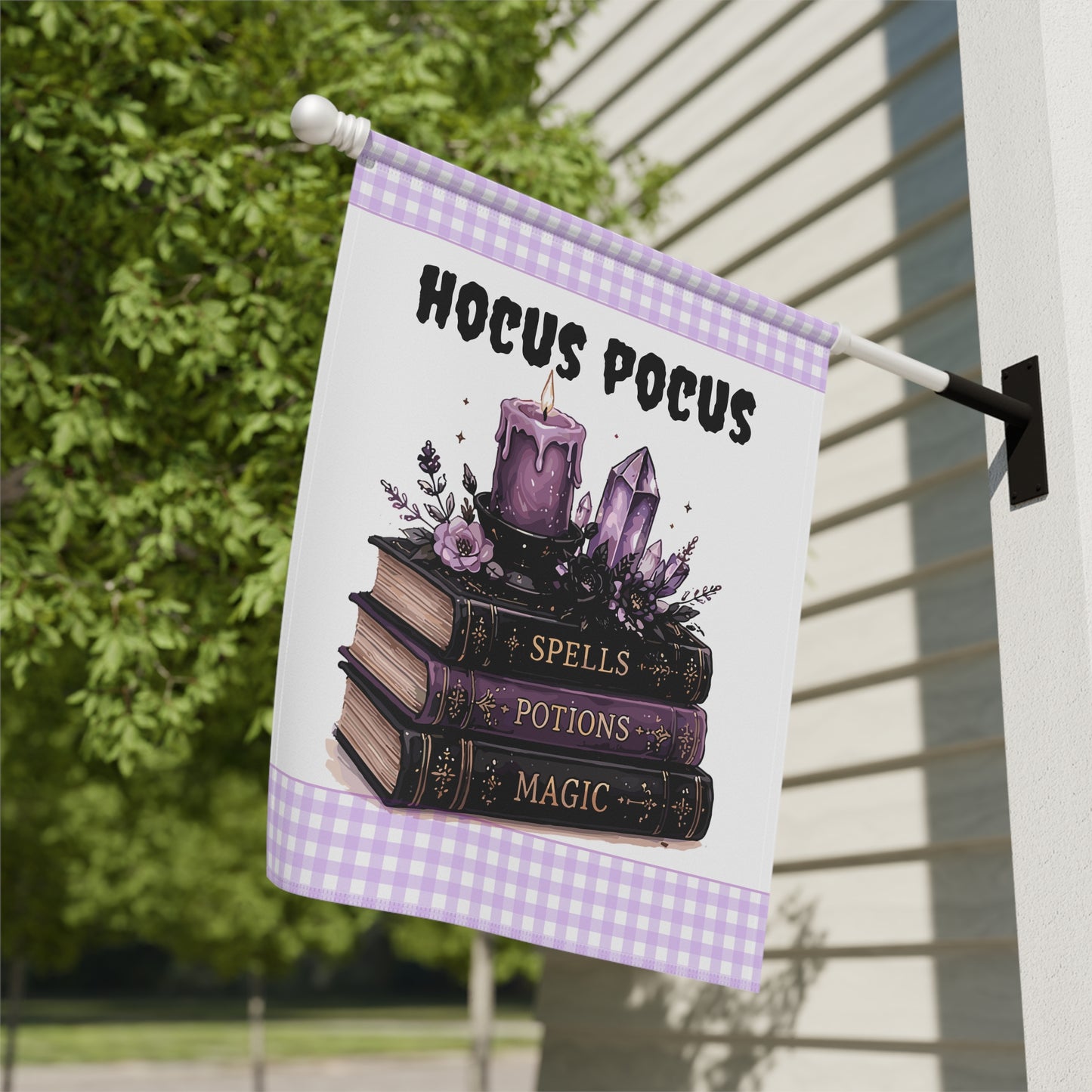 Hocus Pocus Halloween Garden Flag