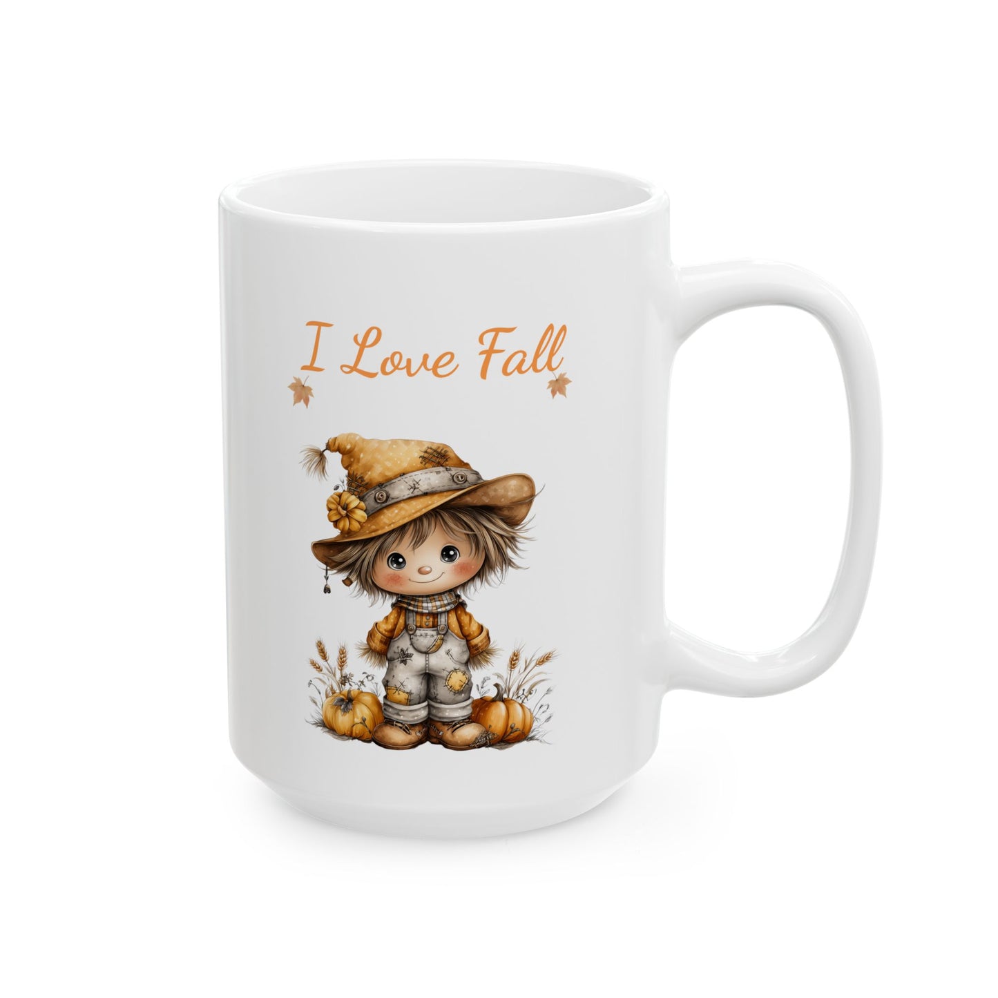 Cute Scarecrow Ceramic Coffee Mug