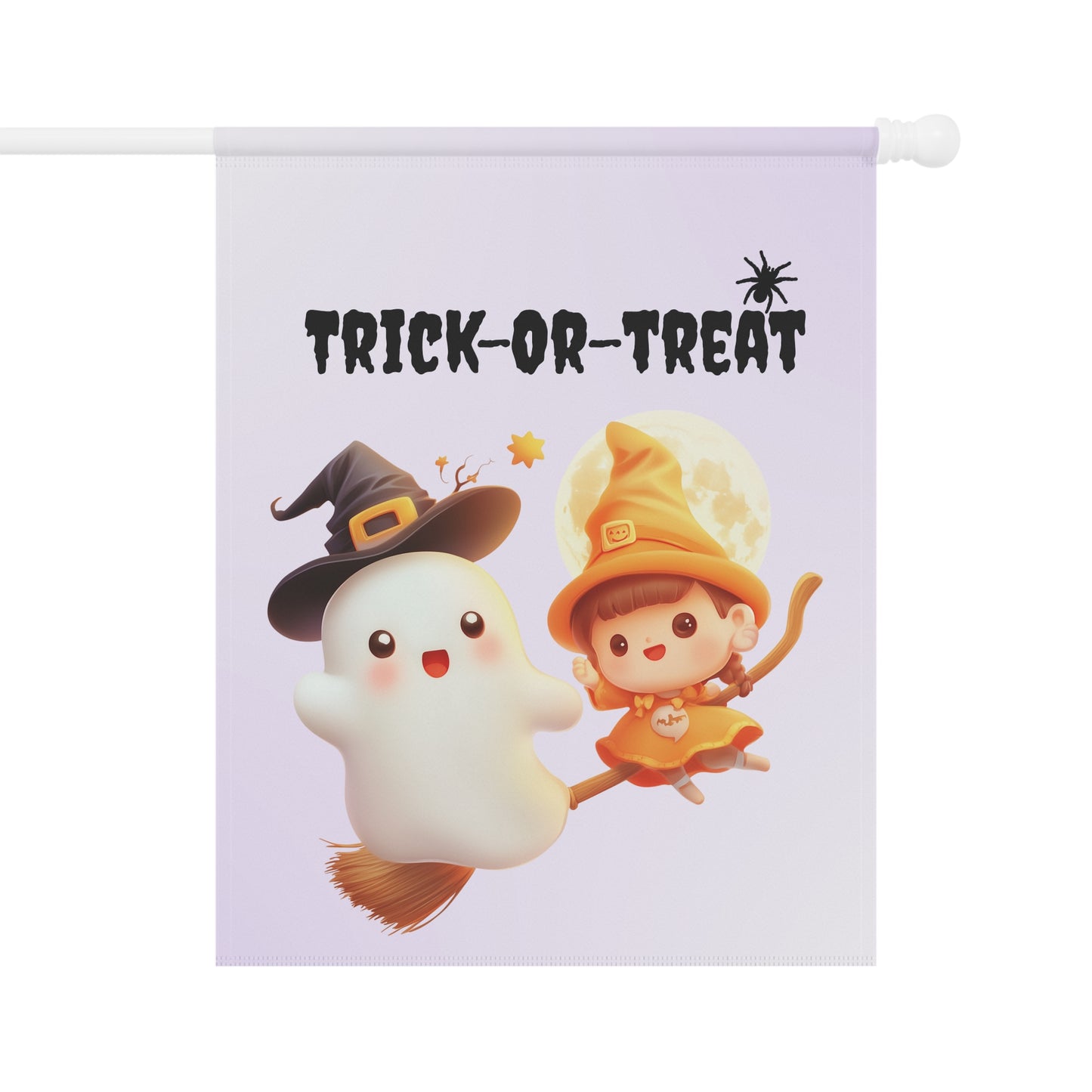 Little Witch Garden Flag