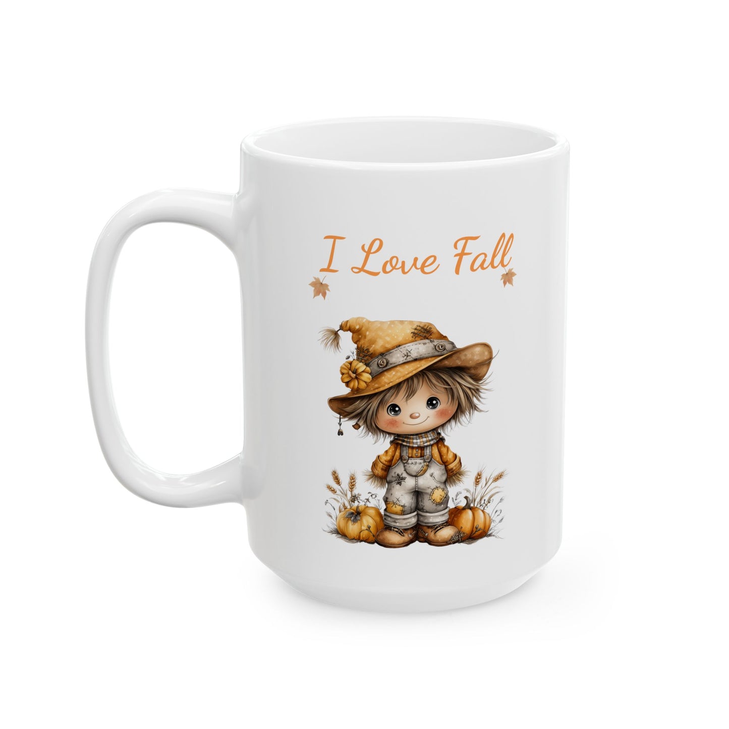 Cute Scarecrow Ceramic Coffee Mug