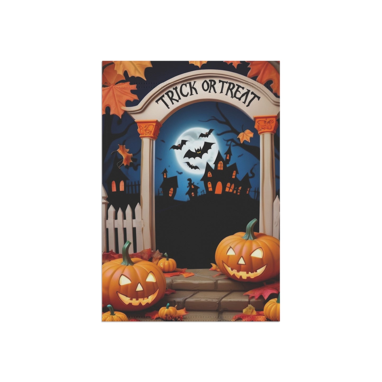 Trick or Treat Halloween Garden Flag /House Banner