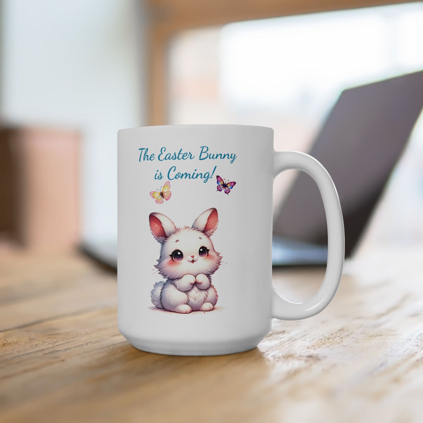 Spring Easter Bunny Coffee Mug