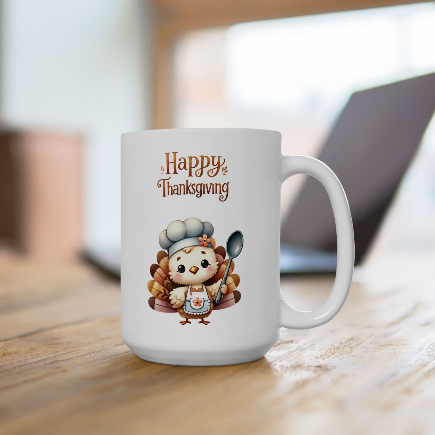 Cute Turkey Thanksgiving Mug