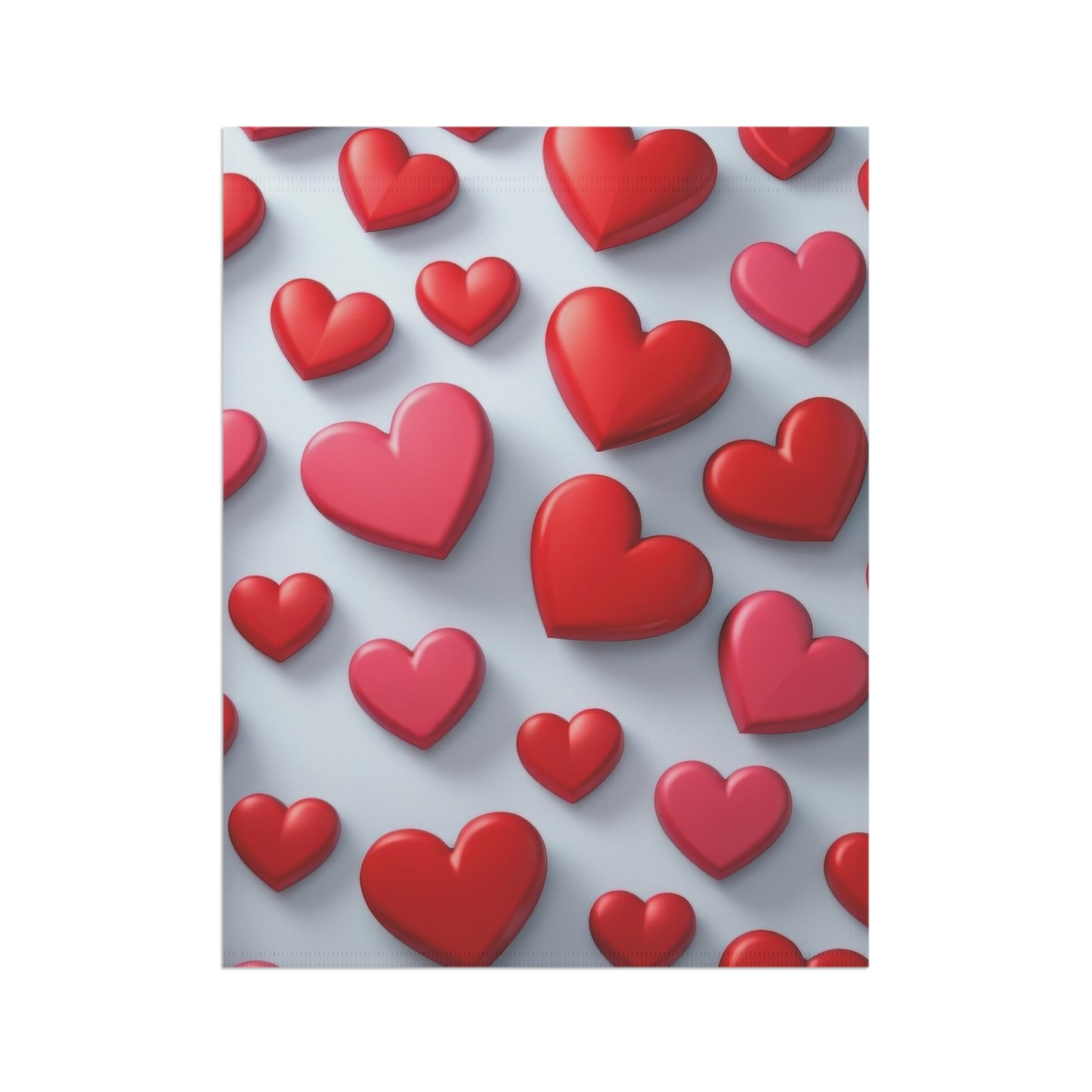 Red & Pink Hearts Valentine’s Day Garden Flag