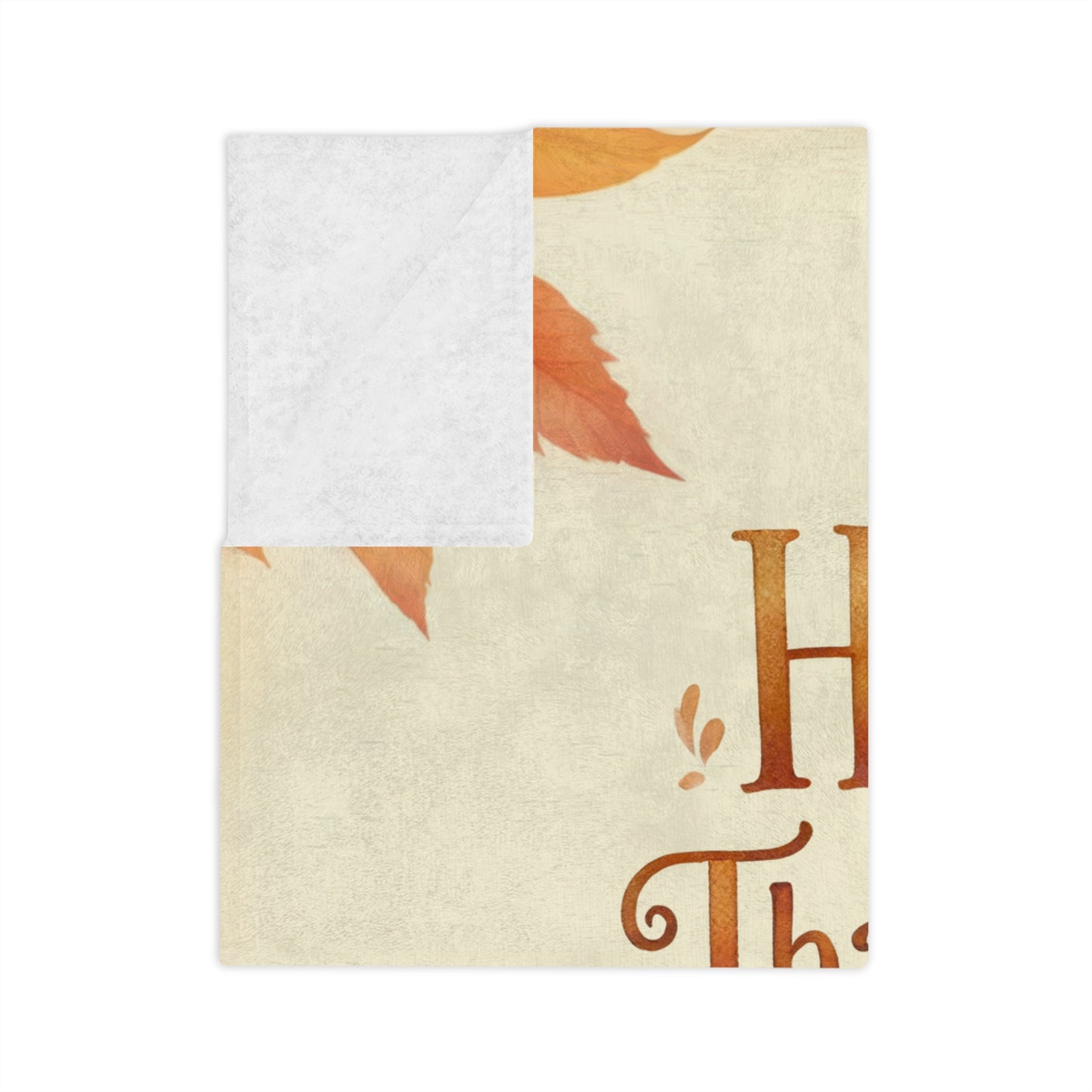 Happy Thanksgiving Turkey Cozy Blanket