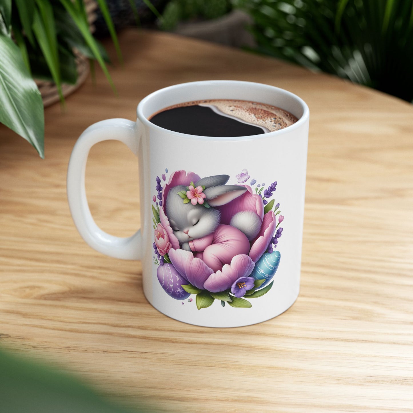 Adorable Baby Rabbit Easter Mug