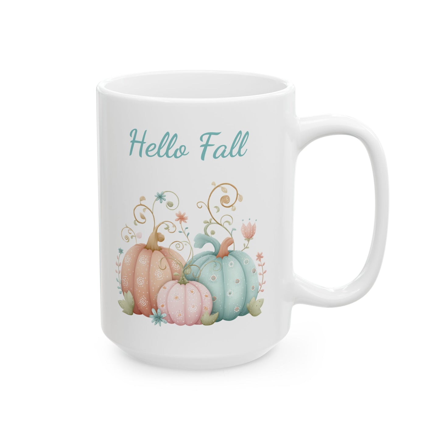 Hello Fall Pastel Coffee Mug