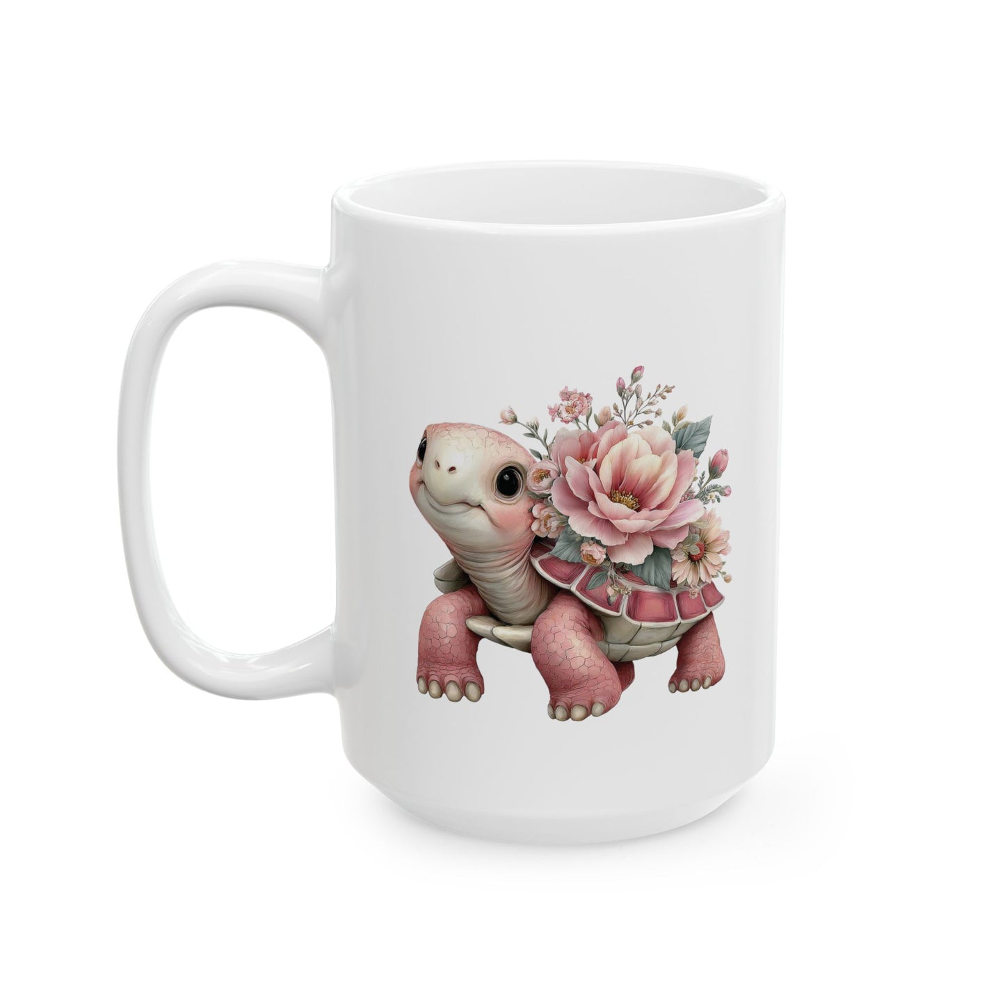 Cute Pink Turtle Coffee Mug