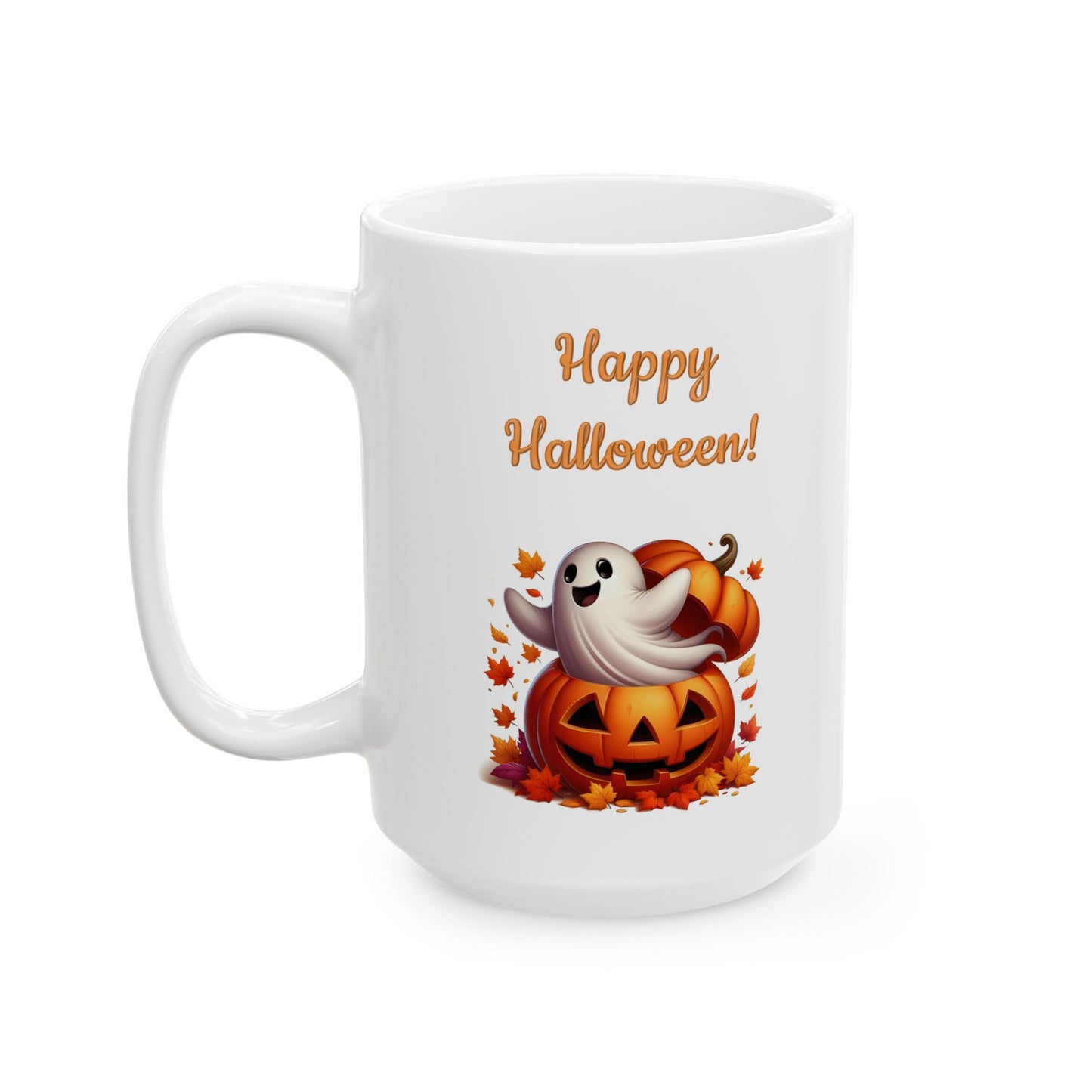 Happy Halloween! Cute Ghost Coffee Mug