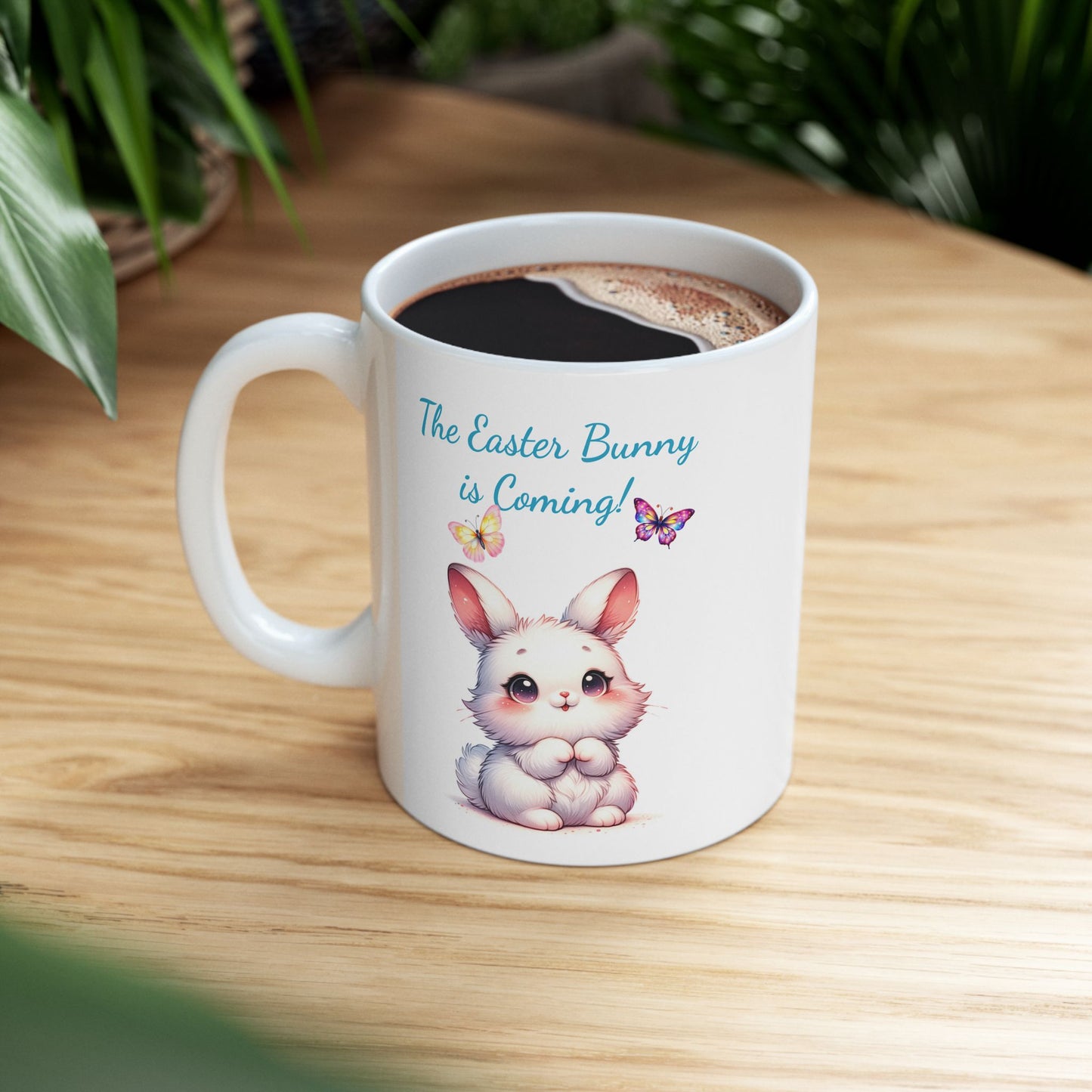 Spring Easter Bunny Coffee Mug