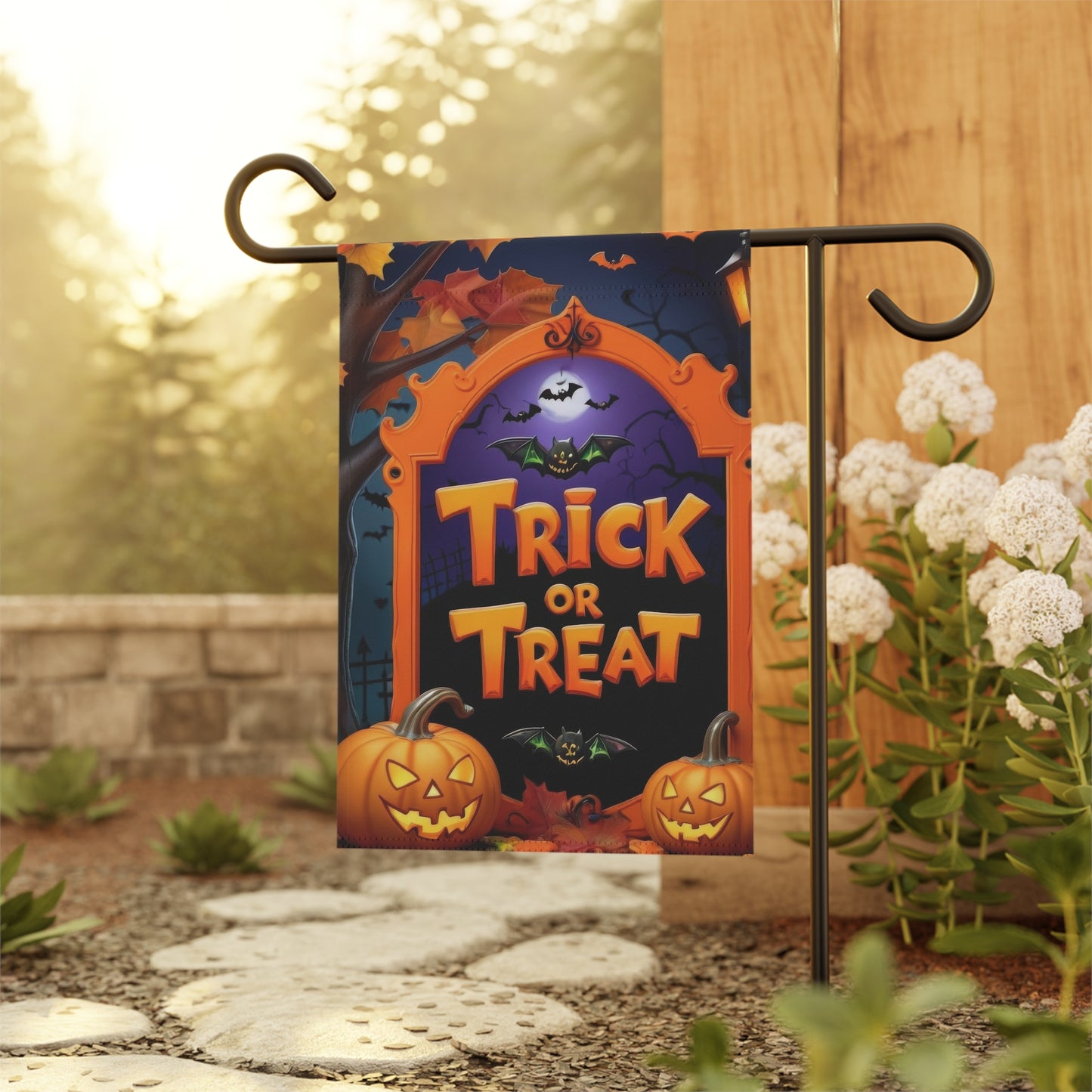 Trick or Treat Halloween Garden Flag/House Banner