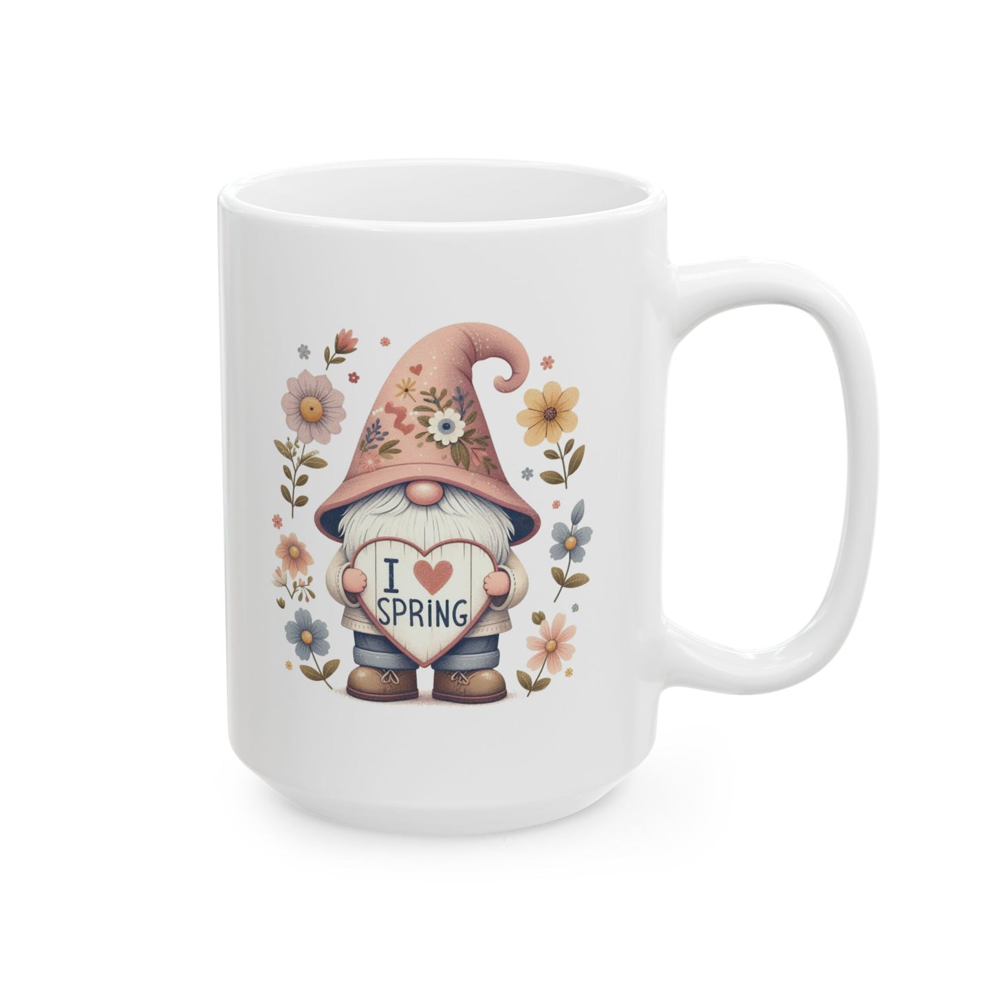 Charming Spring Gnome Mug