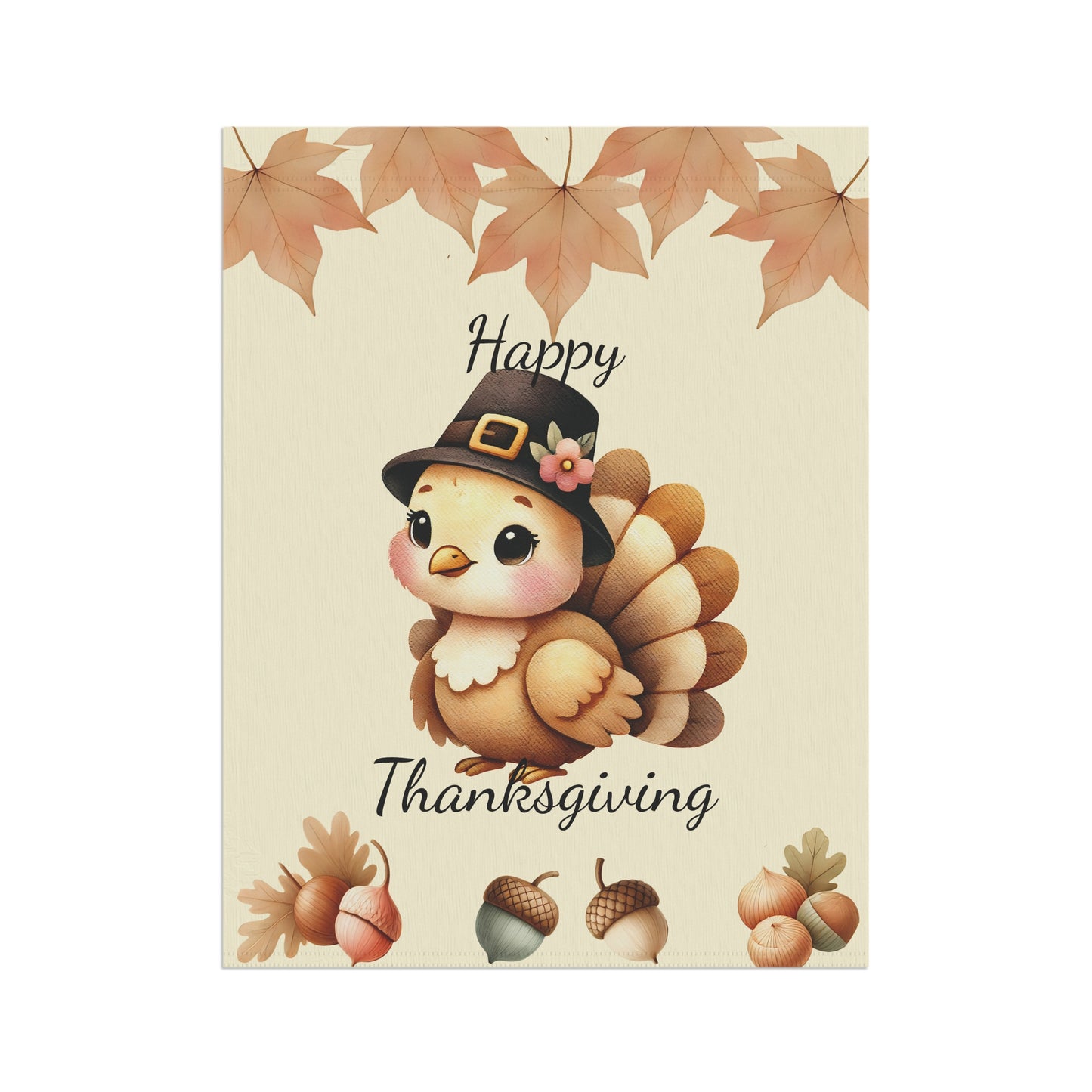 Happy Thanksgiving Garden Flag