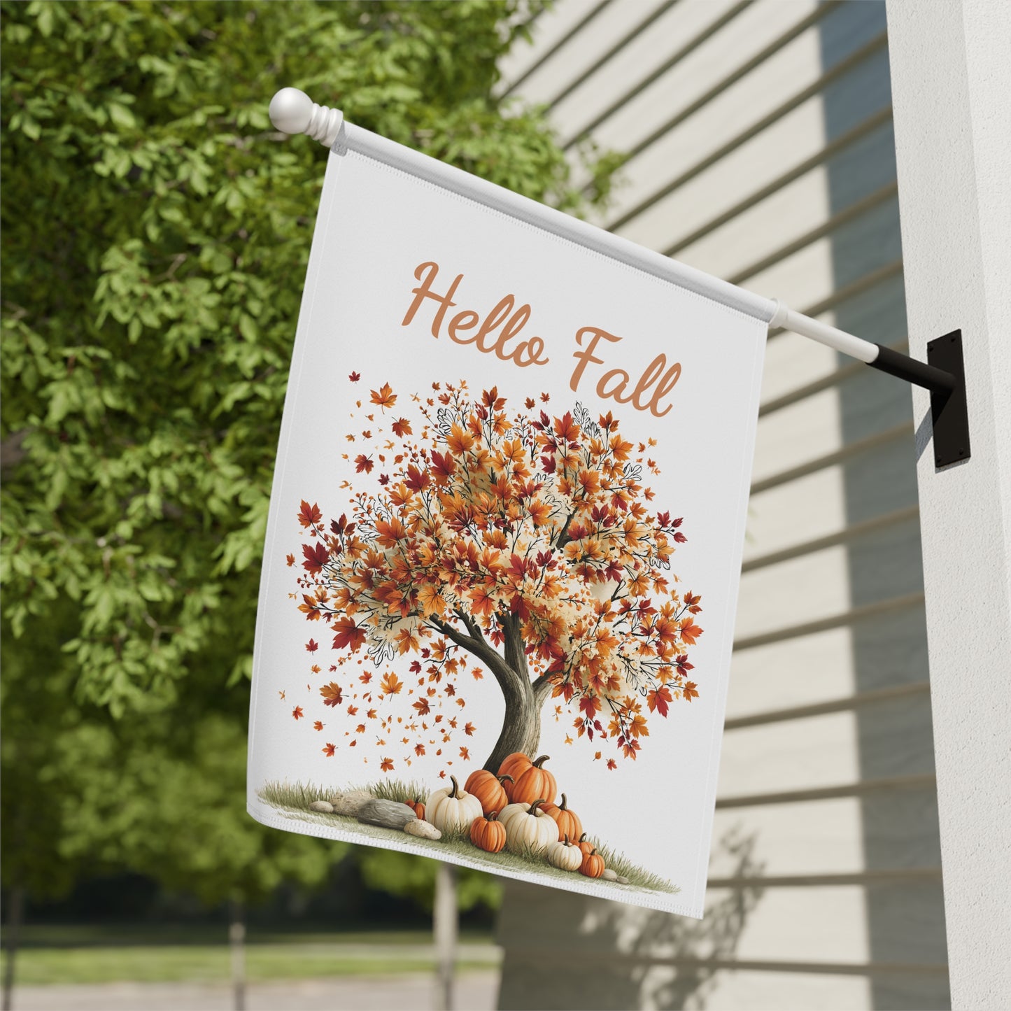 Autumn Tree Garden Flag