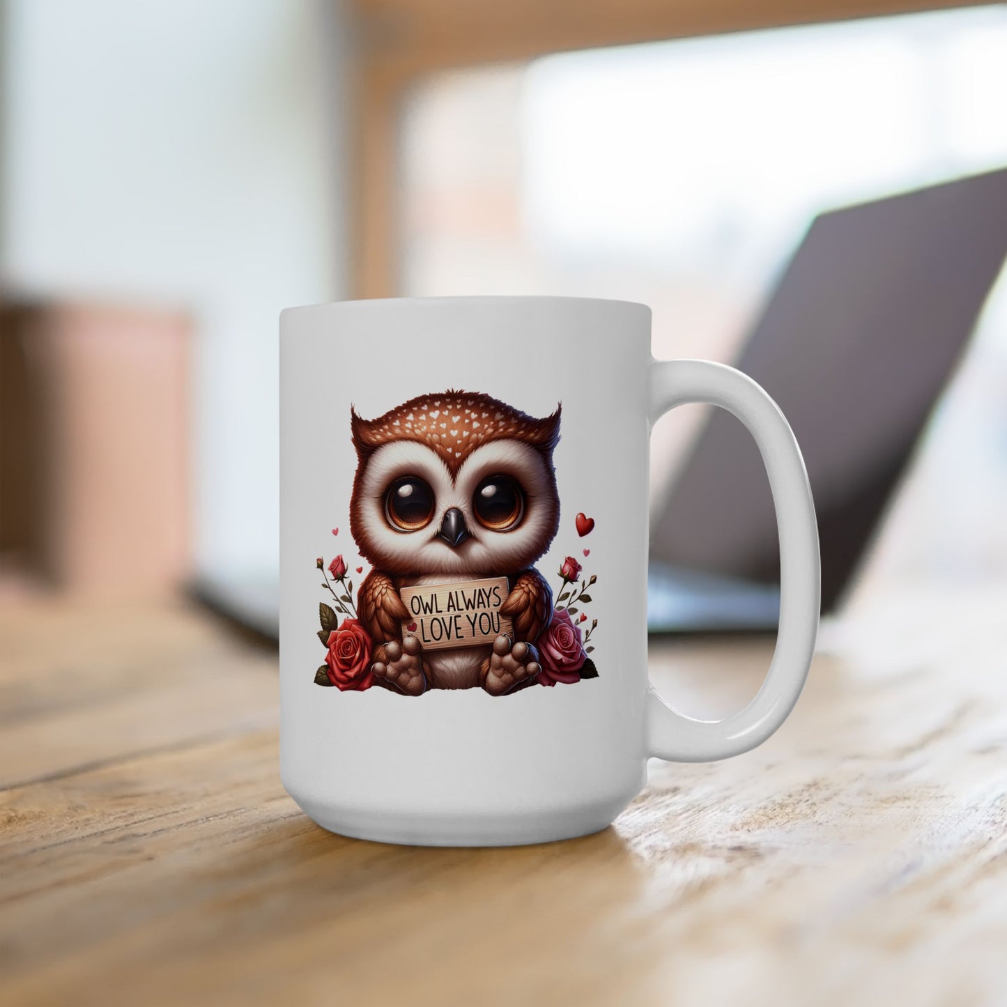 Adorable Owl "OWL ALWAYS LOVE YOU" Coffee Mug