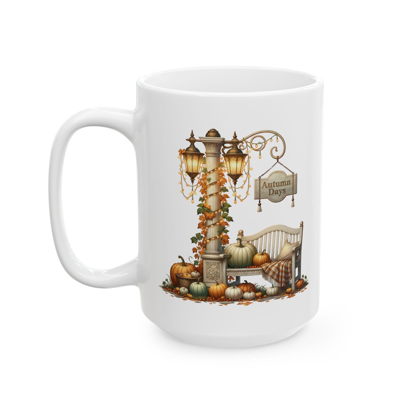 Autumn Days Cozy Coffee Mug