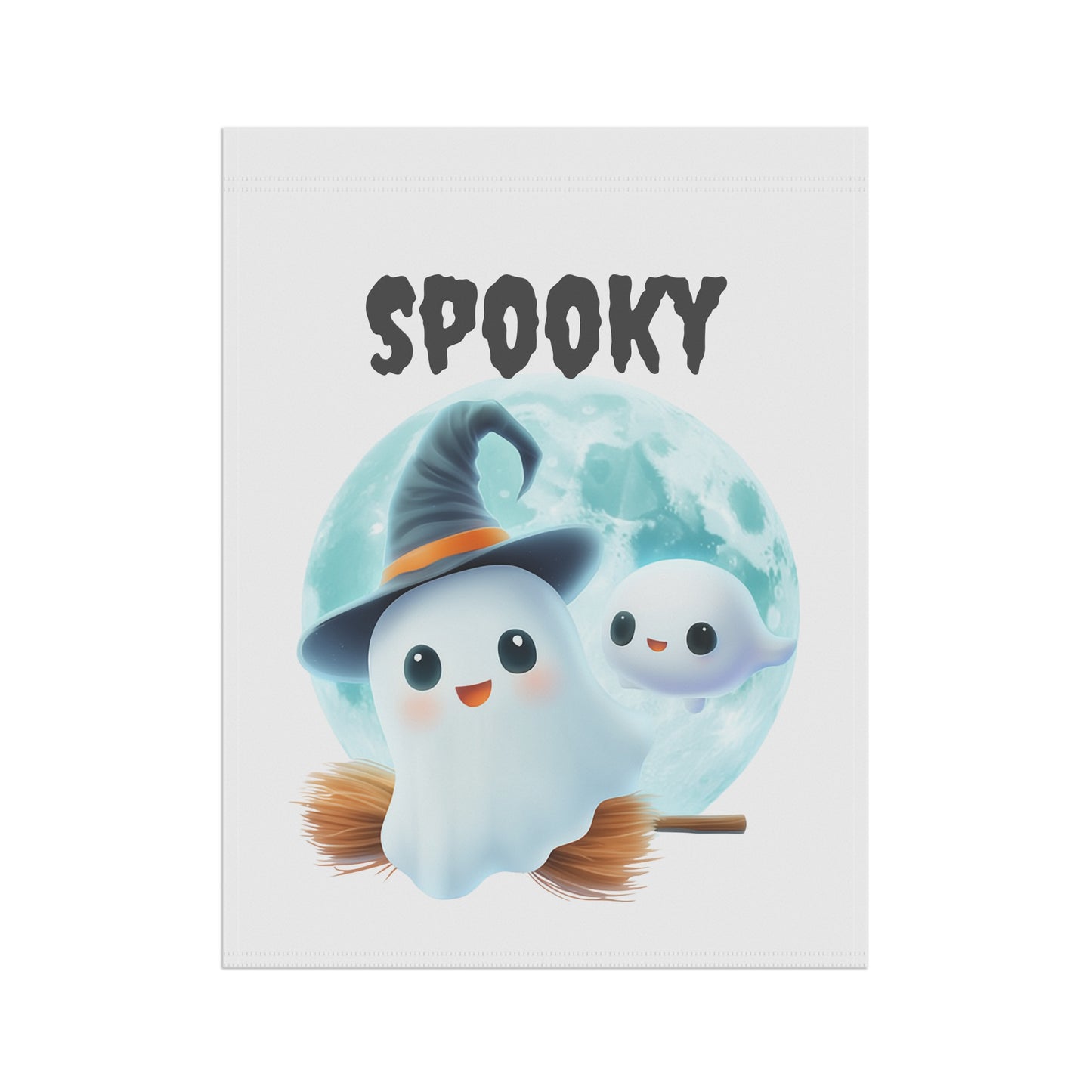 Cute Spooky Ghosts Halloween Garden Flag