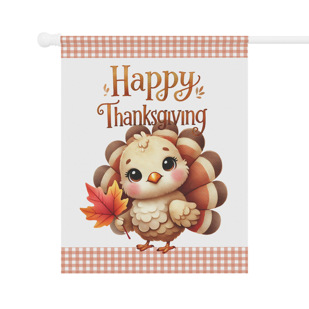 Happy Thanksgiving Garden Flag
