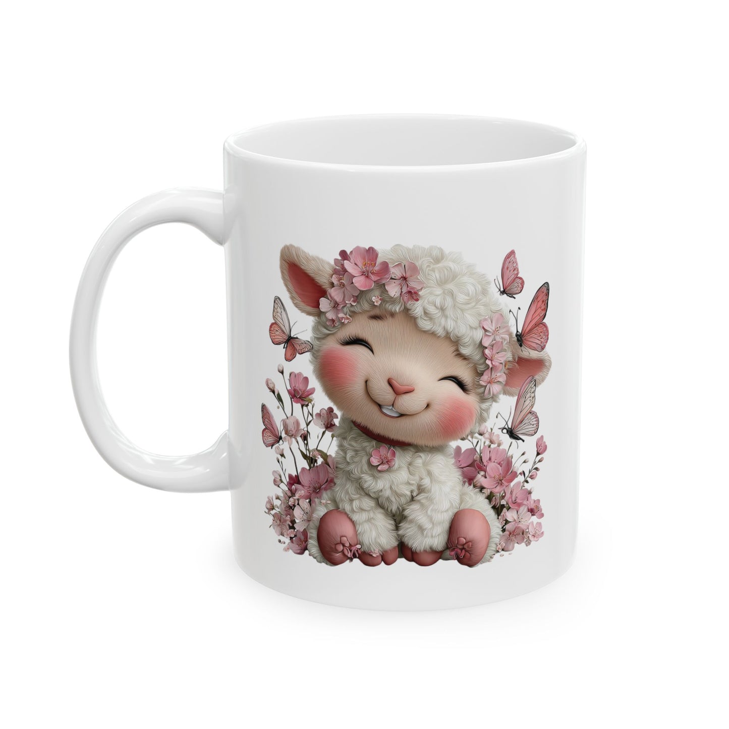 Happy Lamb Coffee Mug