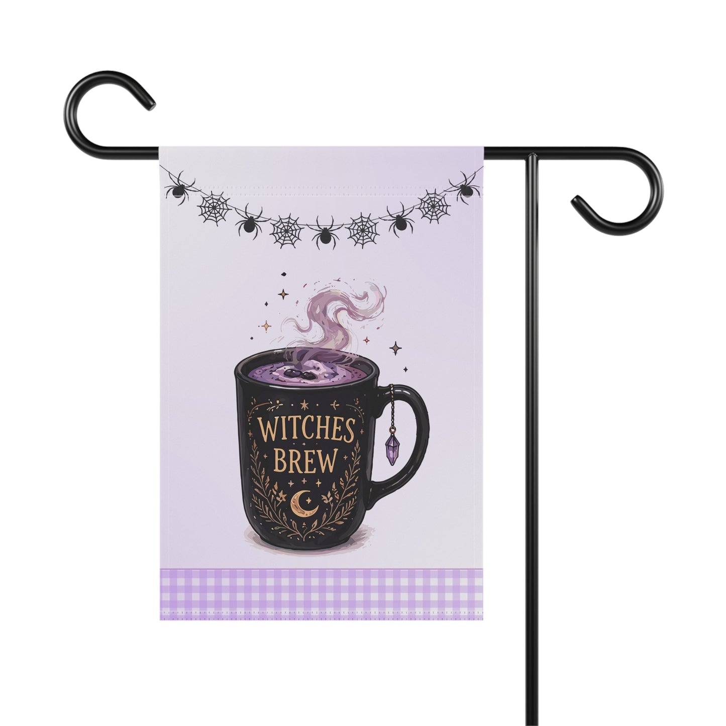 Witches Brew Halloween Garden Flag