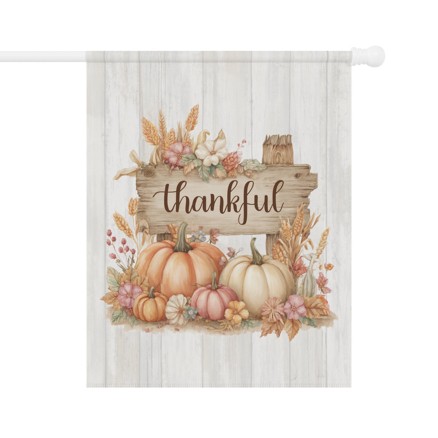 Thankful Harvest Garden Flag