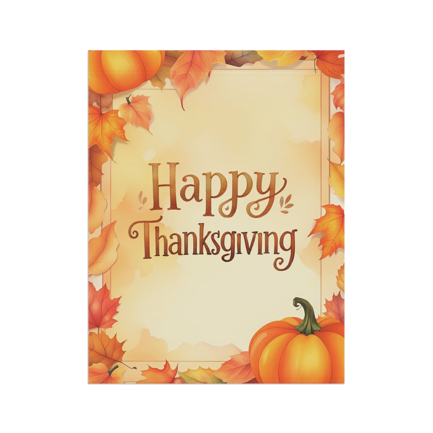 Happy Thanksgiving Garden Flag