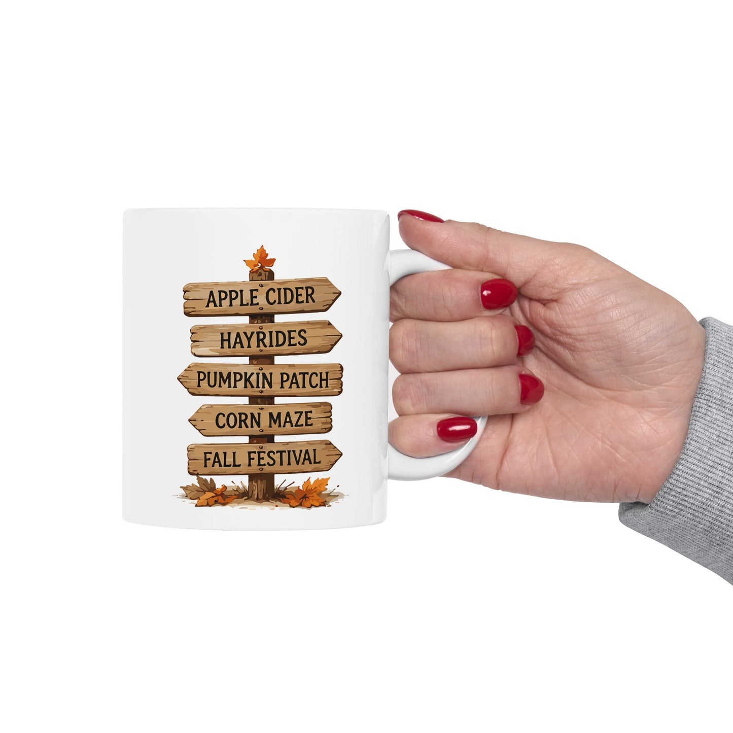 Cute Fall Sign Coffee Mug
