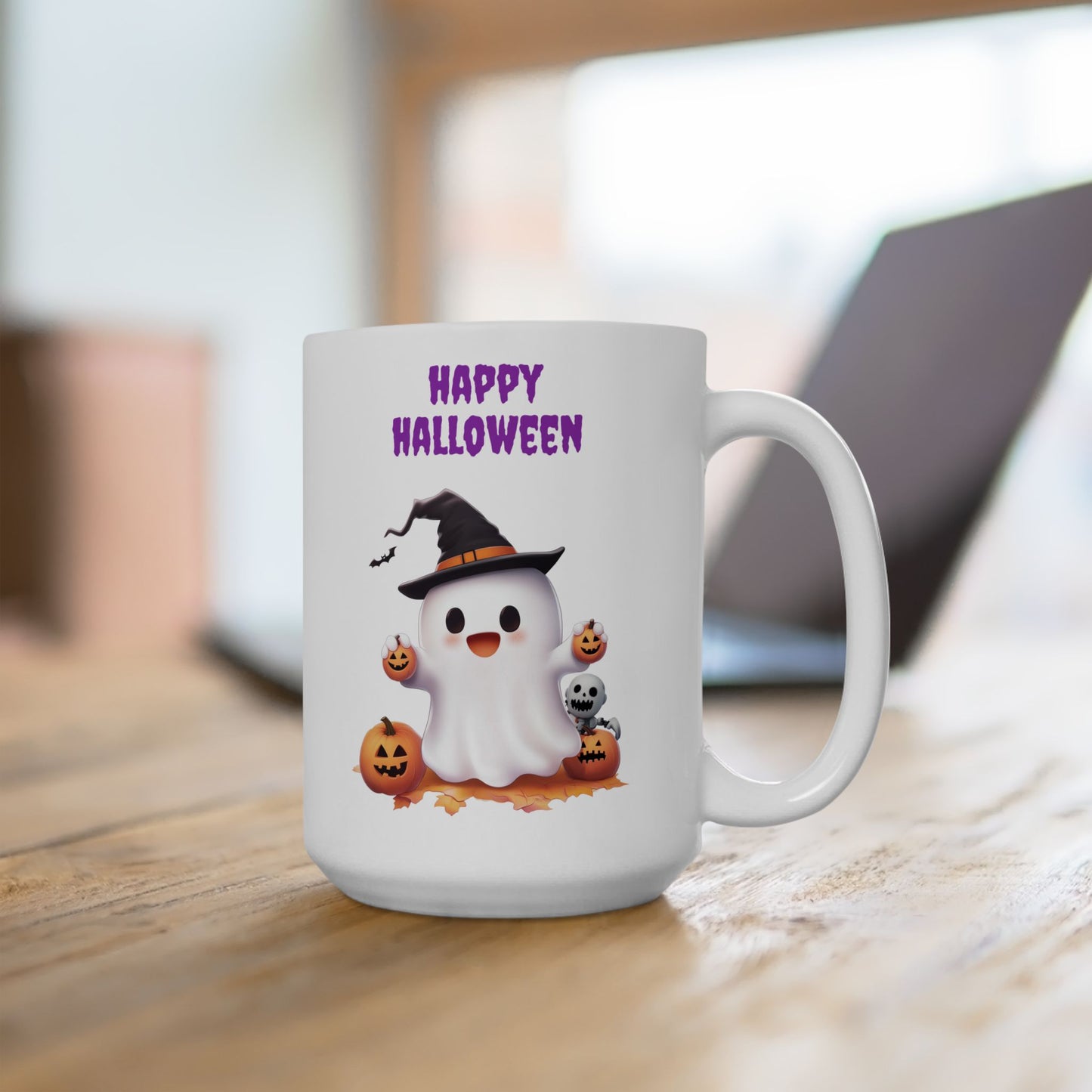 Cute Whimsical Ghost Coffee Mug