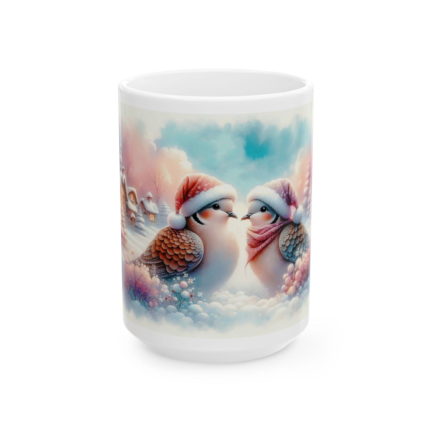 Winter Birds Coffee Mug