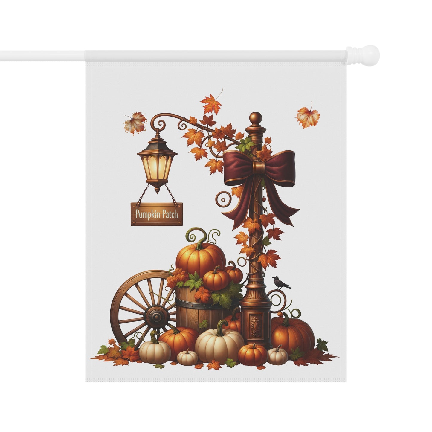 Pumpkin Patch Fall Garden Flag