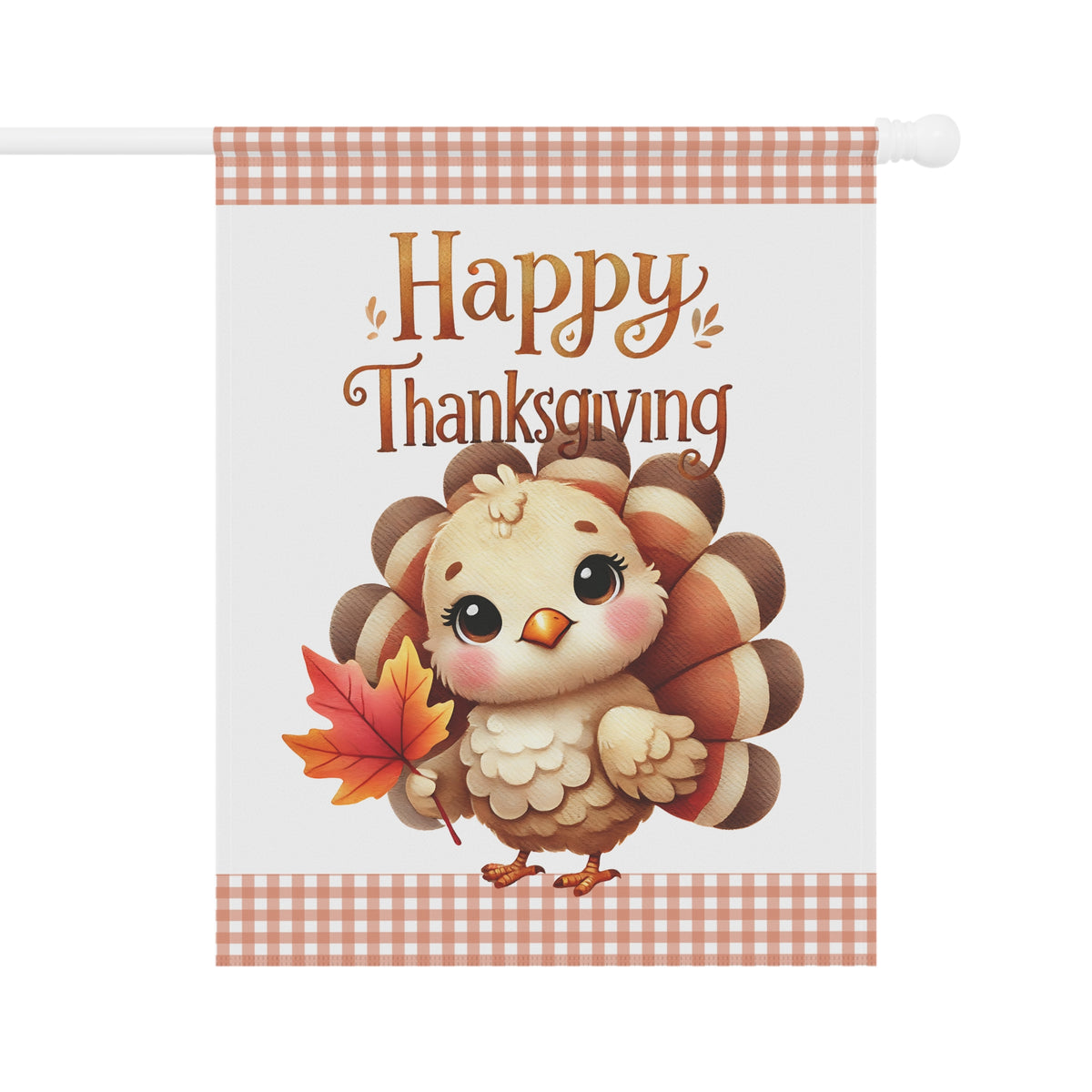 Happy Thanksgiving Garden Flag