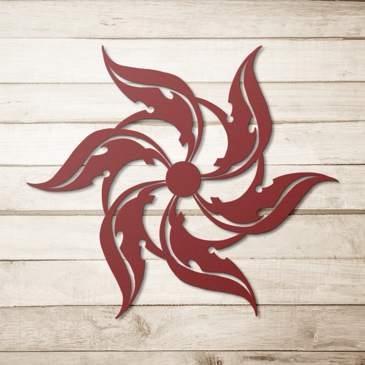 Beautiful_metal_tribal_wall_decor_Red_Simple_Wood_BKGD_Mockup.png