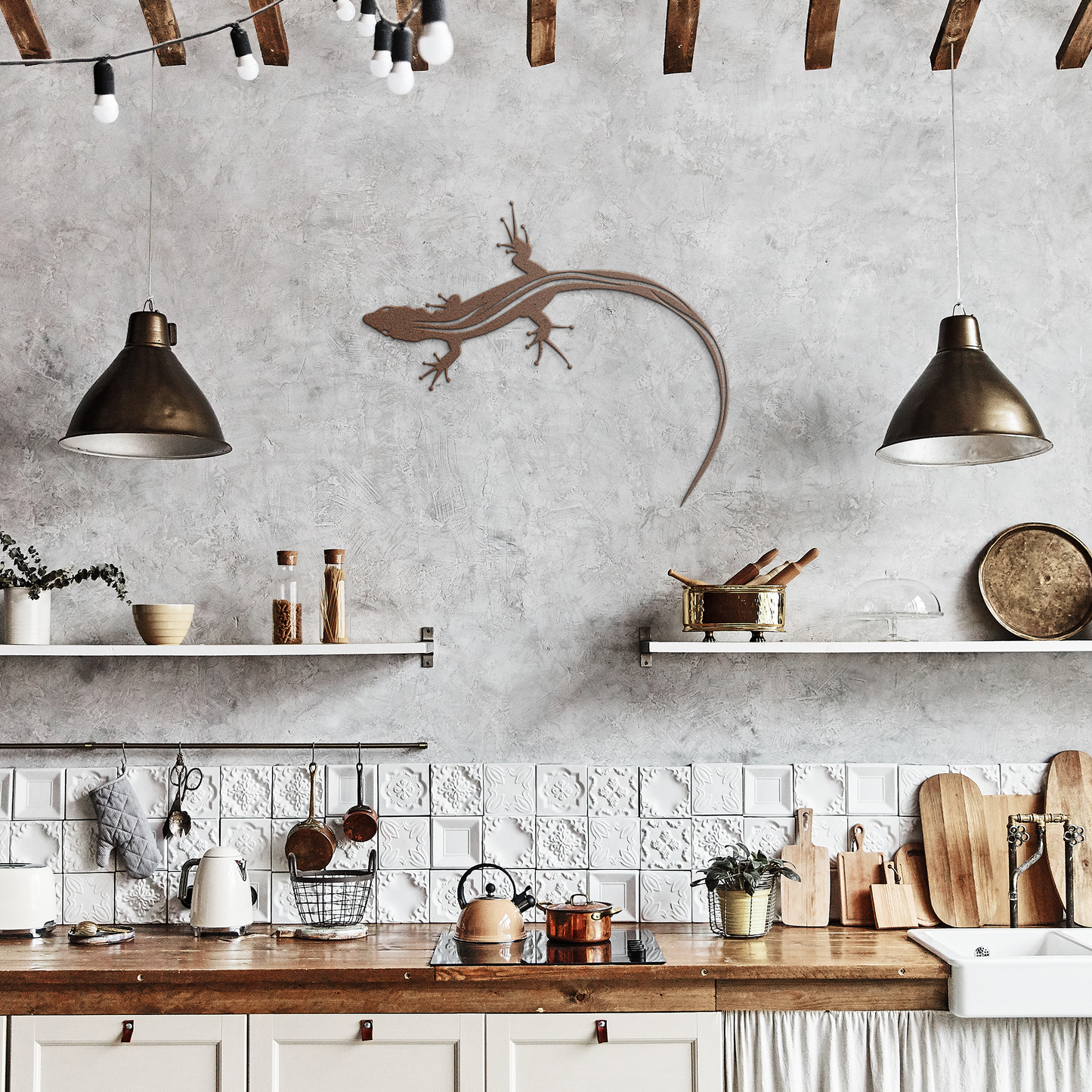 Lizard_metal_wall_art_Copper_Rustic_Kitchen_Mockup.png