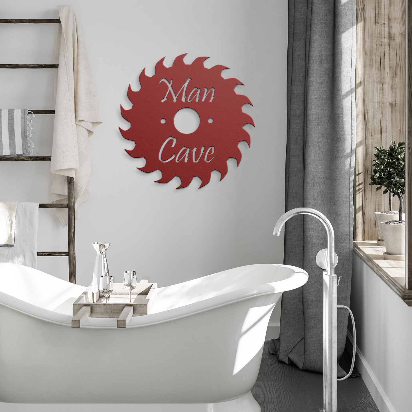 Man_cave_saw_blade_metal_wall_art_sign_Red_Modern_Bathroom_Mockup.png