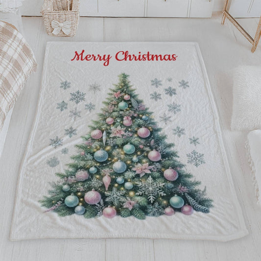 Elegant Holiday Decor Throw