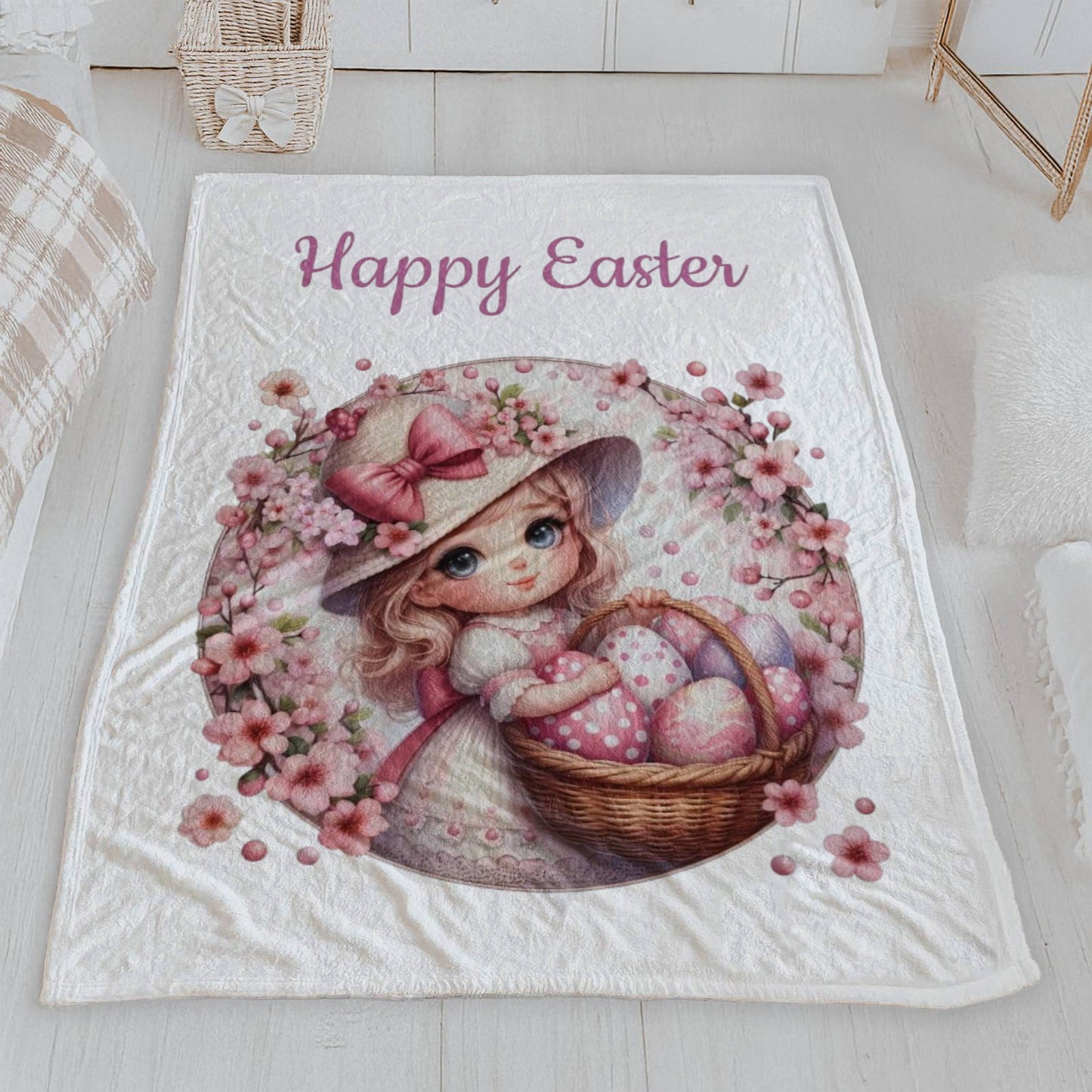 Elegant Easter Lightweight Plus Blanket