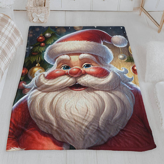 Jolly Christmas Throw for Holiday Cheer
