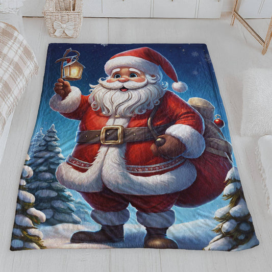 Santa Claus Plush Blanket