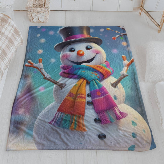Festive Winter Holiday Throw