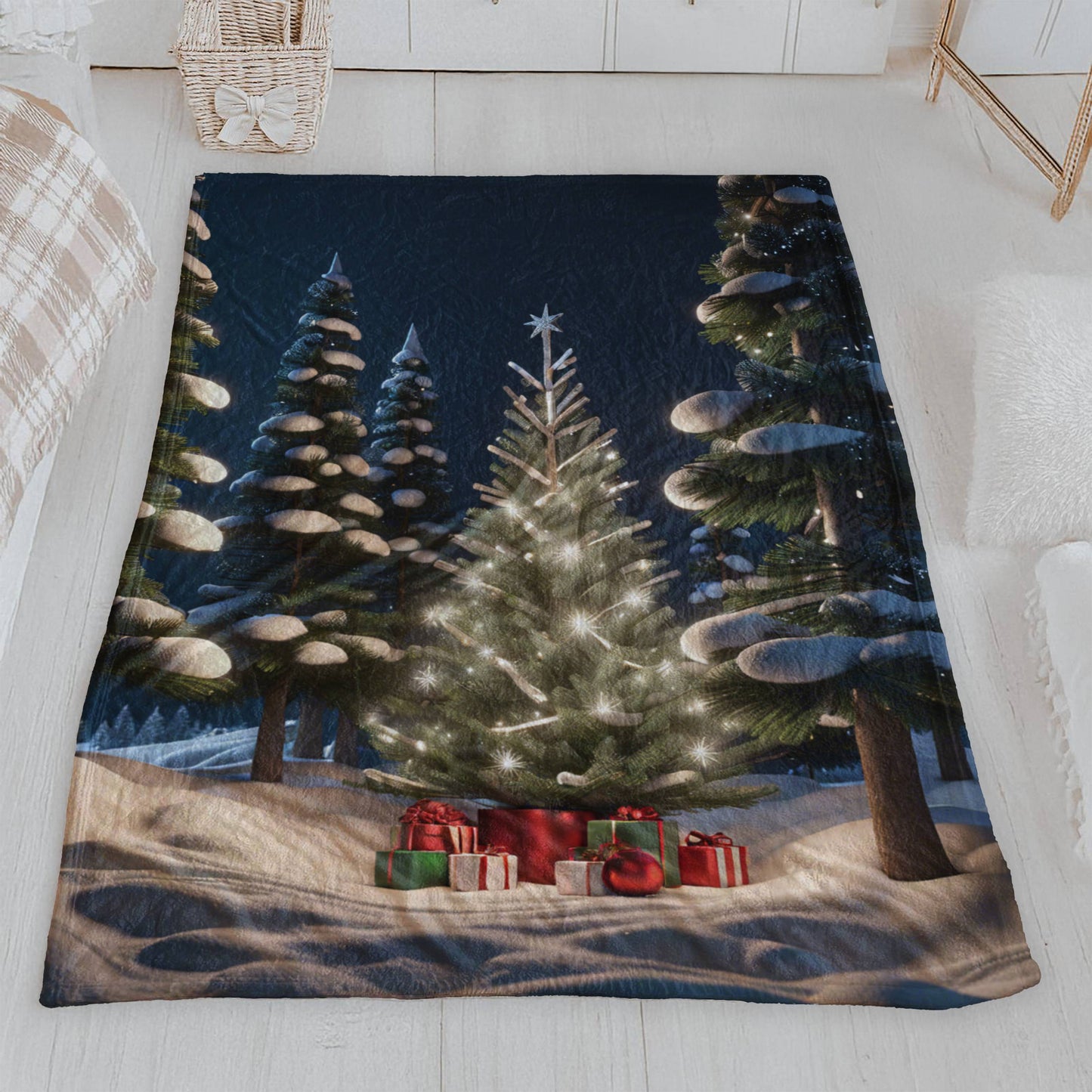 Enchanted Forest Velveteen Blanket