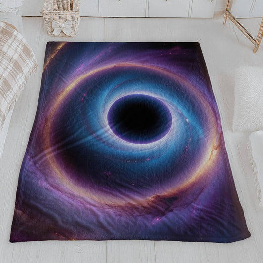 Soft Cosmos Velveteen Blanket